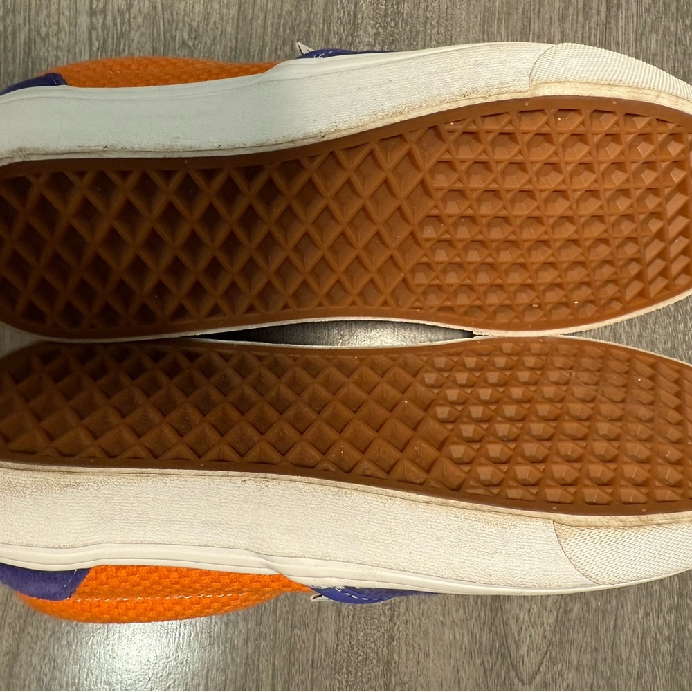 Vans Purple/blue and Orange Slip-On Sneakers - Picture 4 of 4